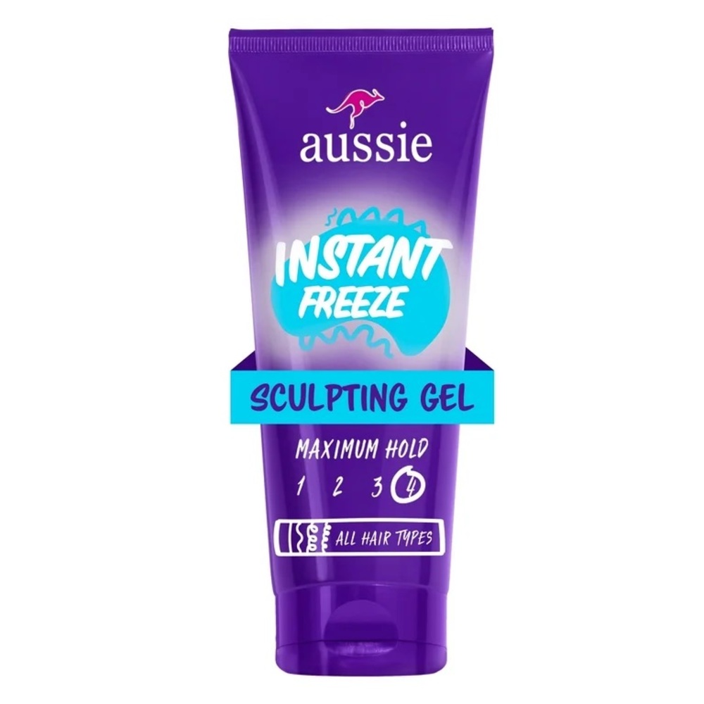 AUSSIE Instant Freeze Sculpting Hair Gel, NEW
